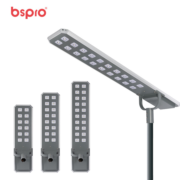 Solar street light with remote control