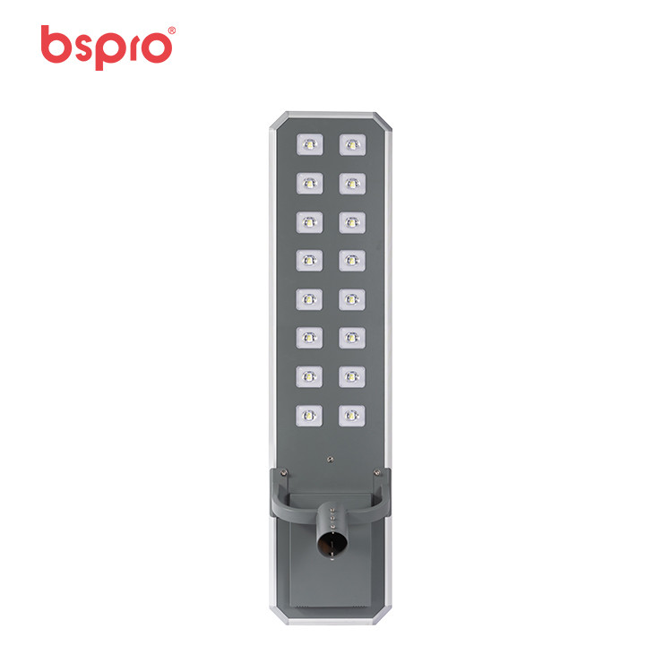 Gray wall-mounted power outlet panel