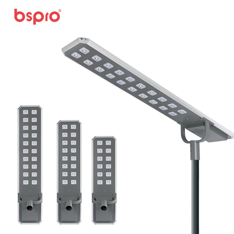 Solar street light with remote control