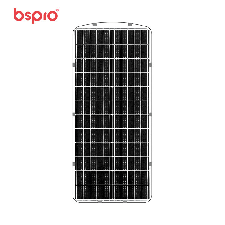 Solar panel with black cells.