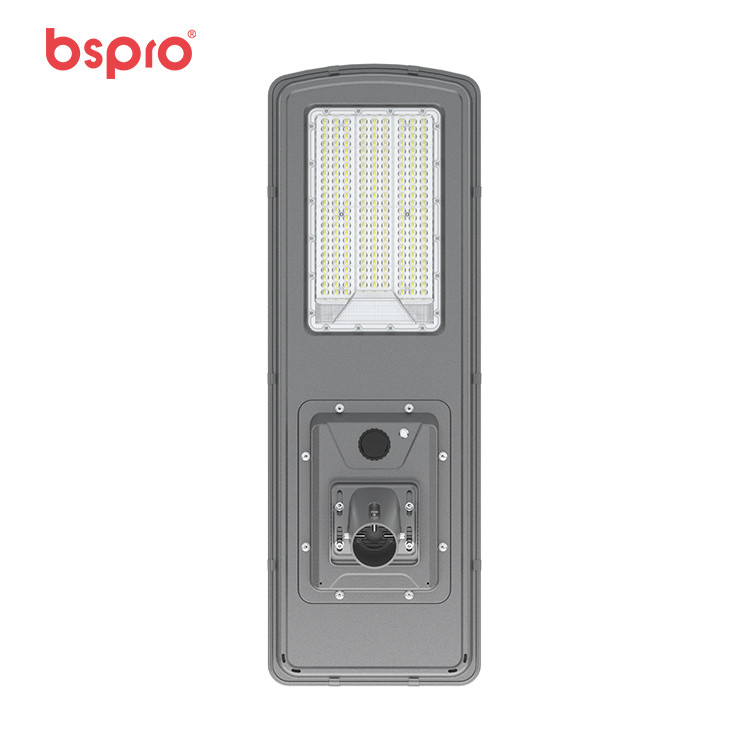 LED streetlight with solar panel