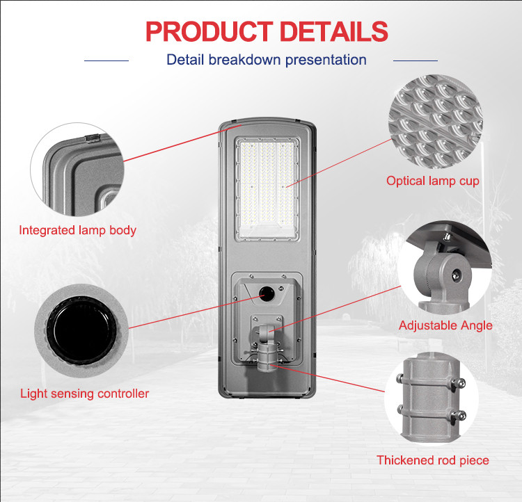 MD-SLT54 Engineering Project Integrated Solar Street Light 600W/900W/1200W | bspro Engineering Project Integrated Solar Street Light