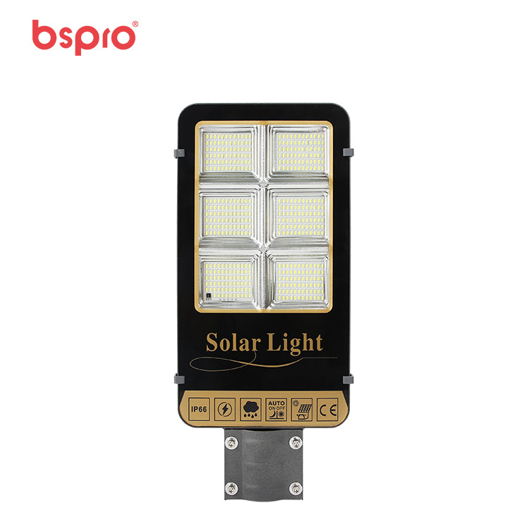 Solar light with multiple LED panels