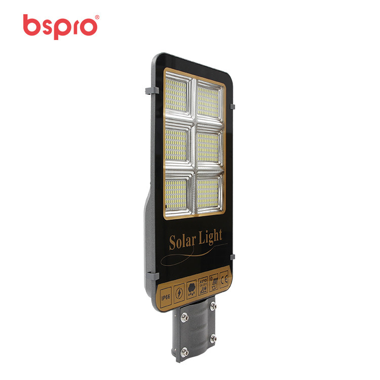 Solar light with multiple LED panels