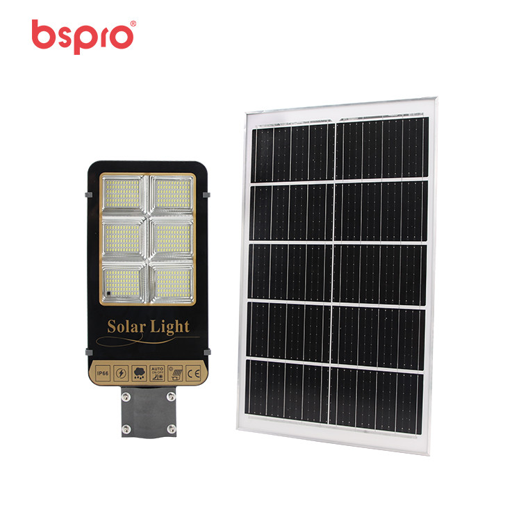 Solar light with solar panel