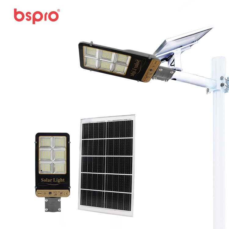 Solar light with solar panel
