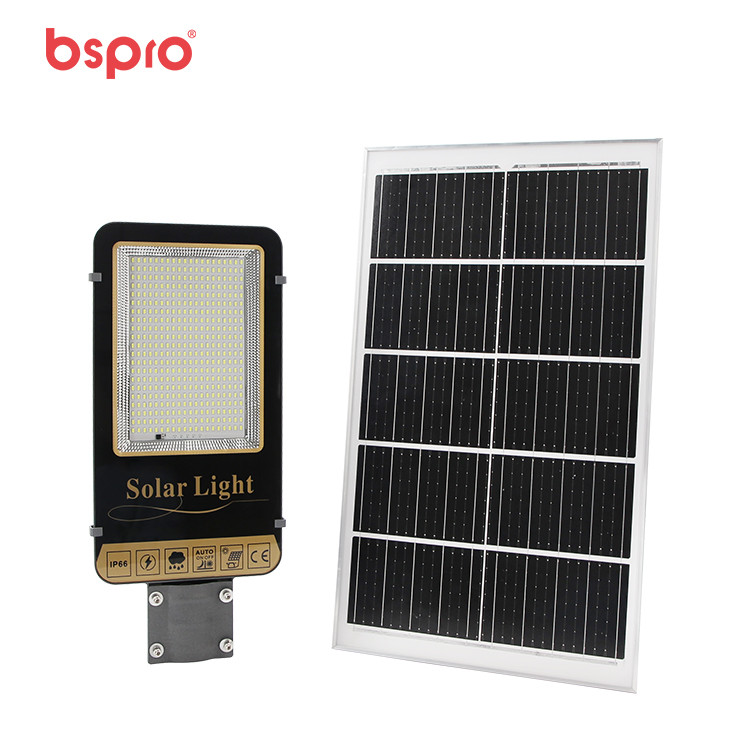 Solar light with solar panel