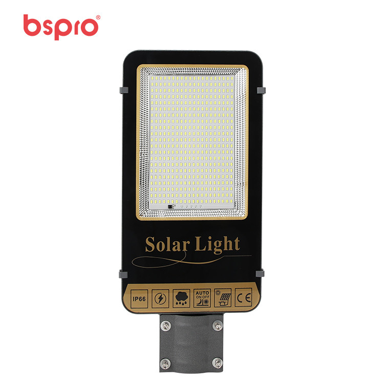 Black solar light with LED panel