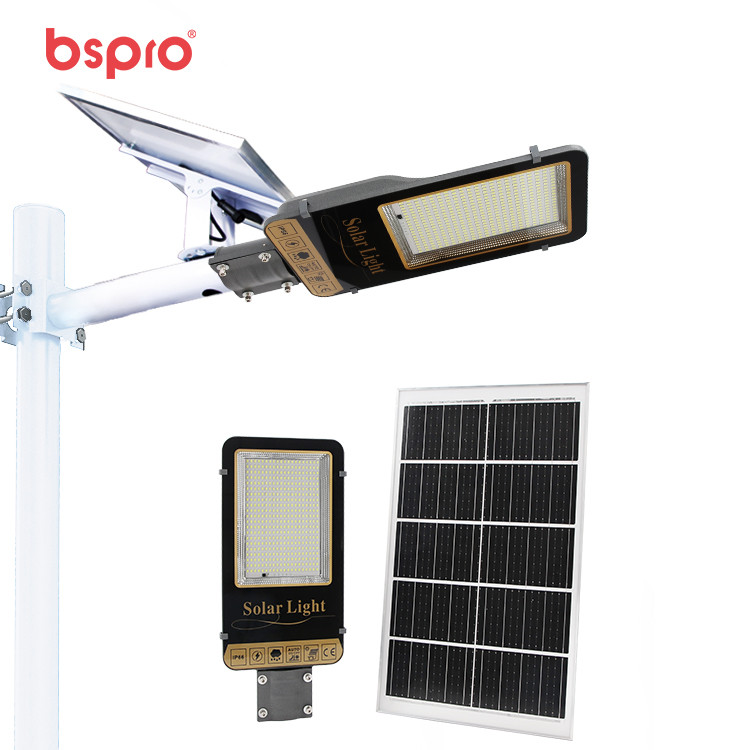 Solar light with solar panel
