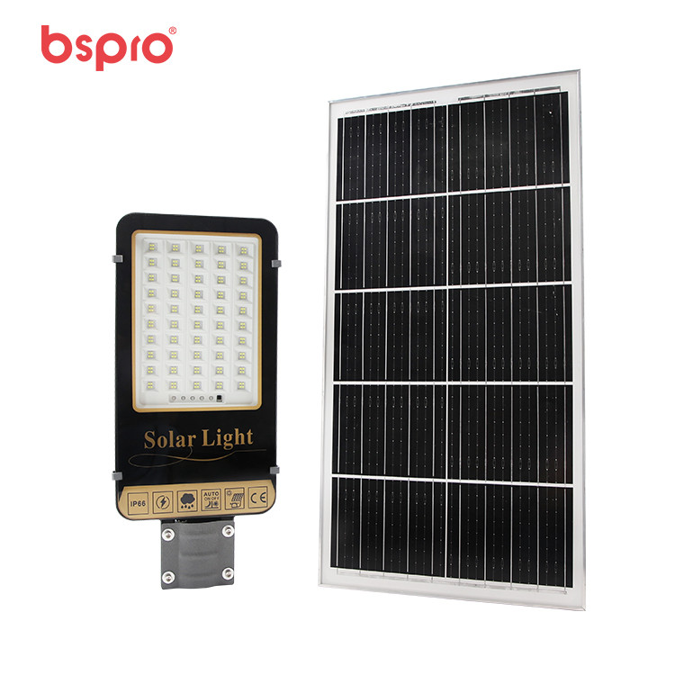 Solar light with solar panel