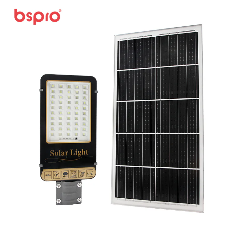 Solar light with solar panel