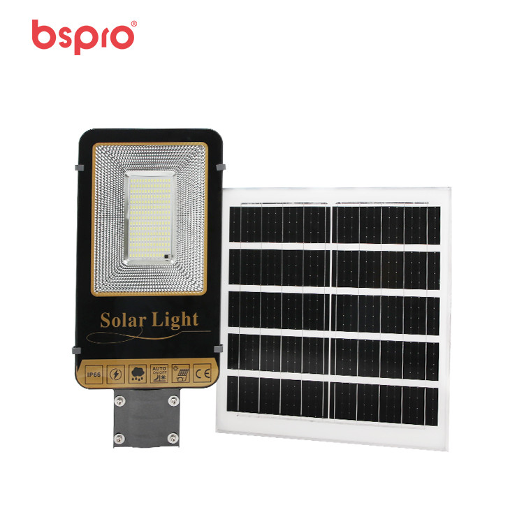 Solar light with solar panel