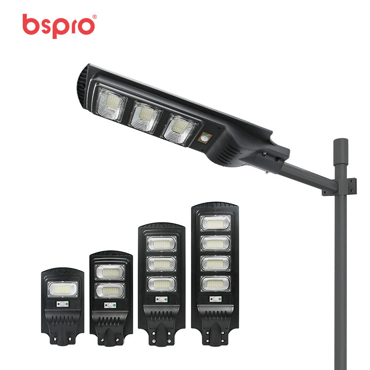 Various models of solar street lights