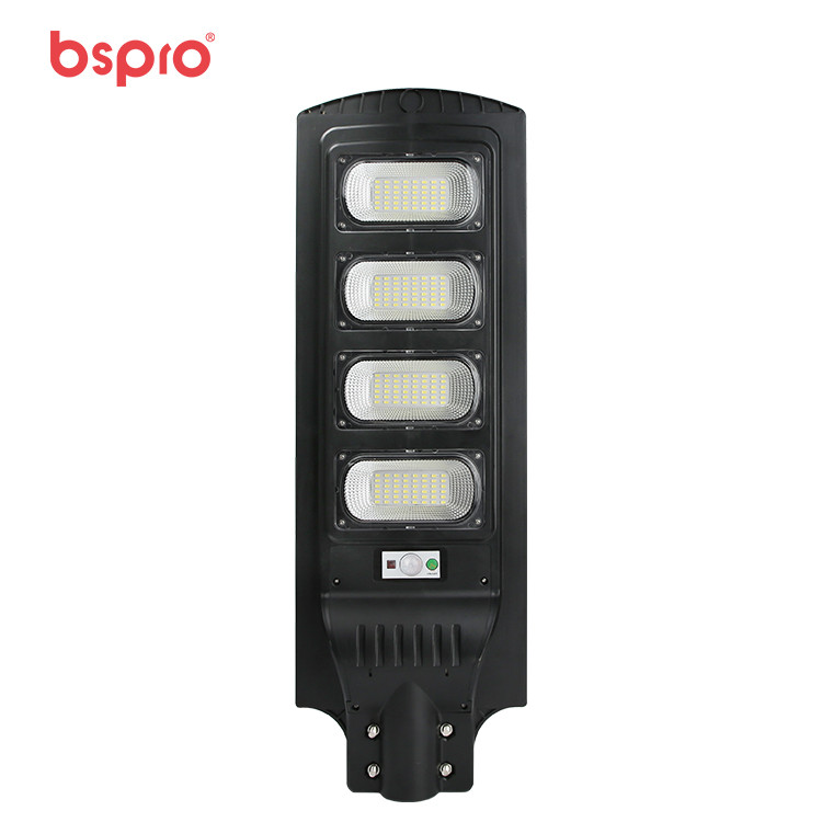 LED street light with multiple panels