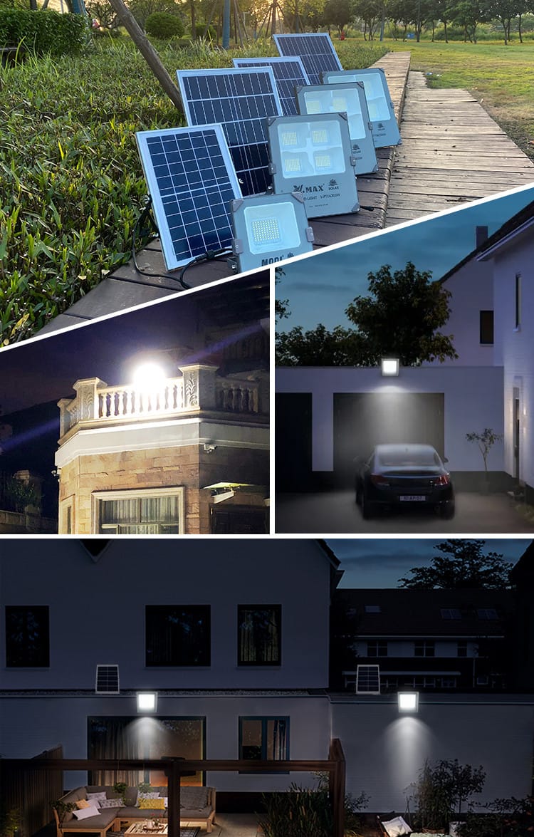 Solar lights for outdoor illumination
