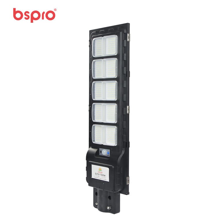 LED street light with multiple panels