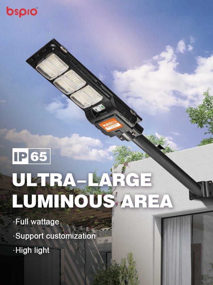 SLT33 all in one solar street light poster