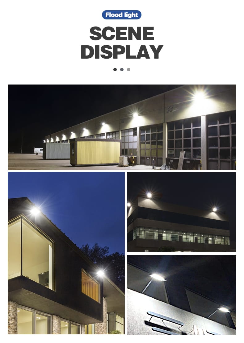 MD-FLT21 Emergency Solar Flood Light Waterproof IP65 100W 200W 300W Solar AC Charging | bspro emergency solar flood light MD-FLT21 emergency solar flood light application scene