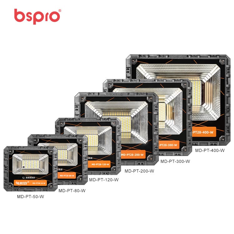 MD-PT28 solar flood light outdoor waterproof IP65 LED floodlight