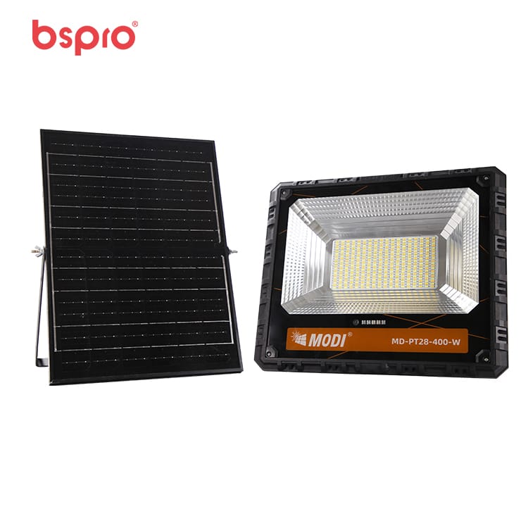 MD-PT28 400W solar flood light outdoor waterproof IP65 LED