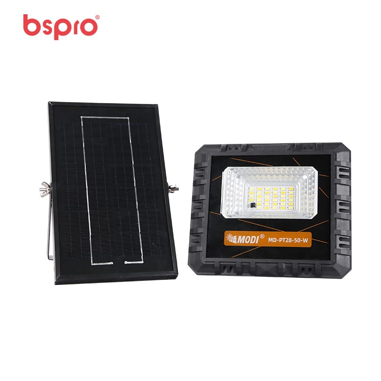 MD-PT28 50W solar flood light outdoor waterproof IP65 LED