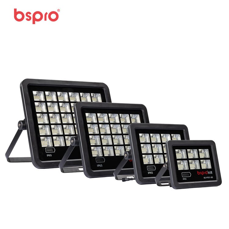 Various sizes of LED floodlights