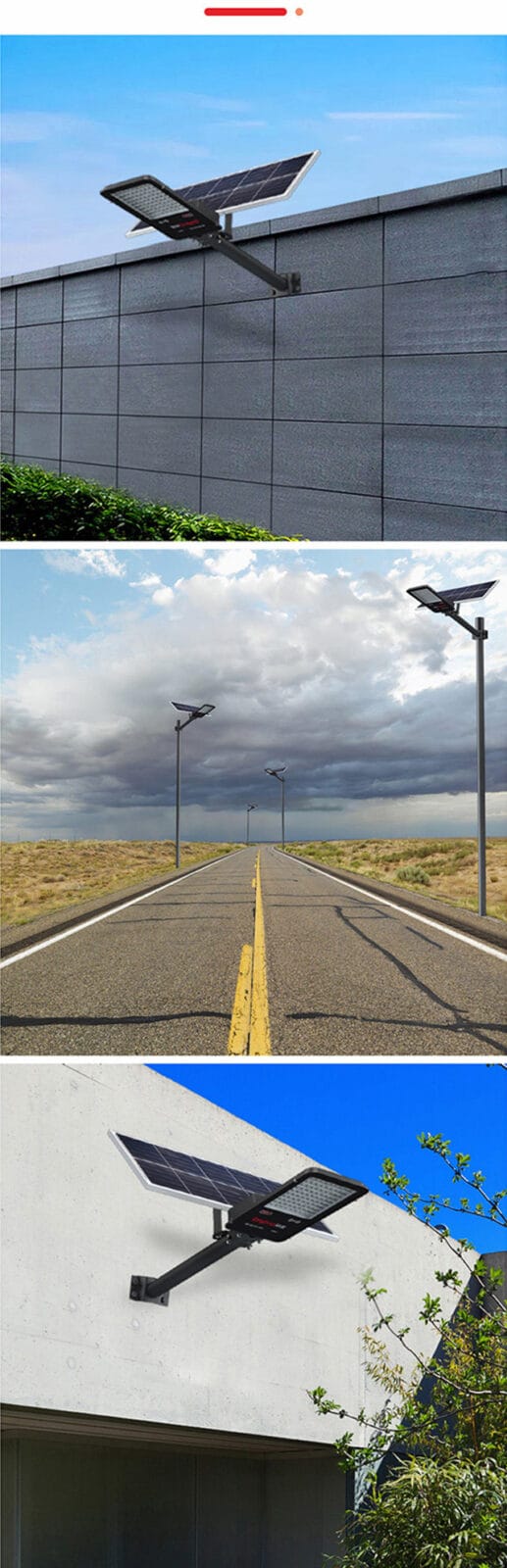 MD-SLT19-300 Outdoor Solar Street Light 300W High Lumen Waterproof IP65 | bspro outdoor solar street light MD-SLT19-300 solar street light application scene