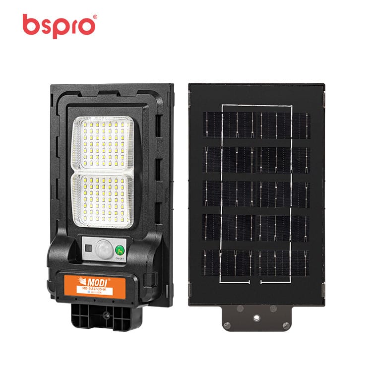 Solar-powered LED light fixture