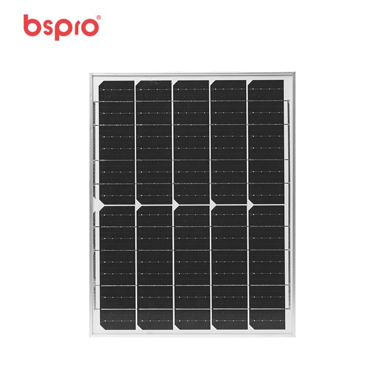 Solar panel with black cells