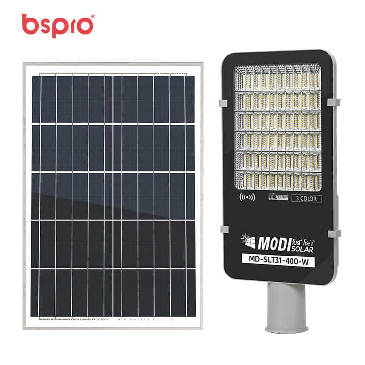 Solar light with solar panel
