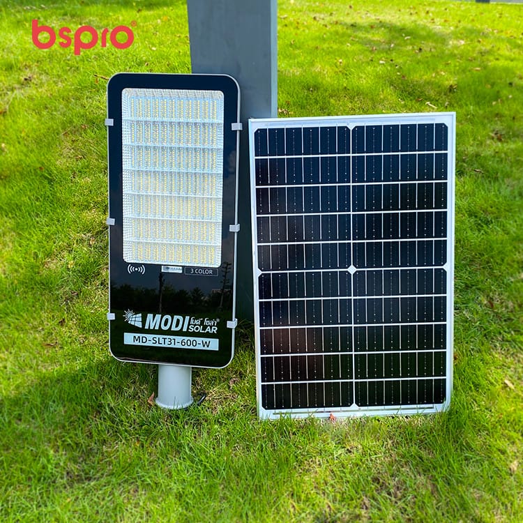 Solar panel and light fixture