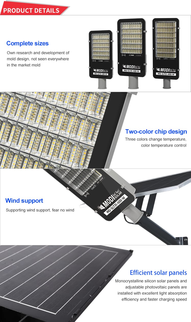 MD-SLT31 solar street light details