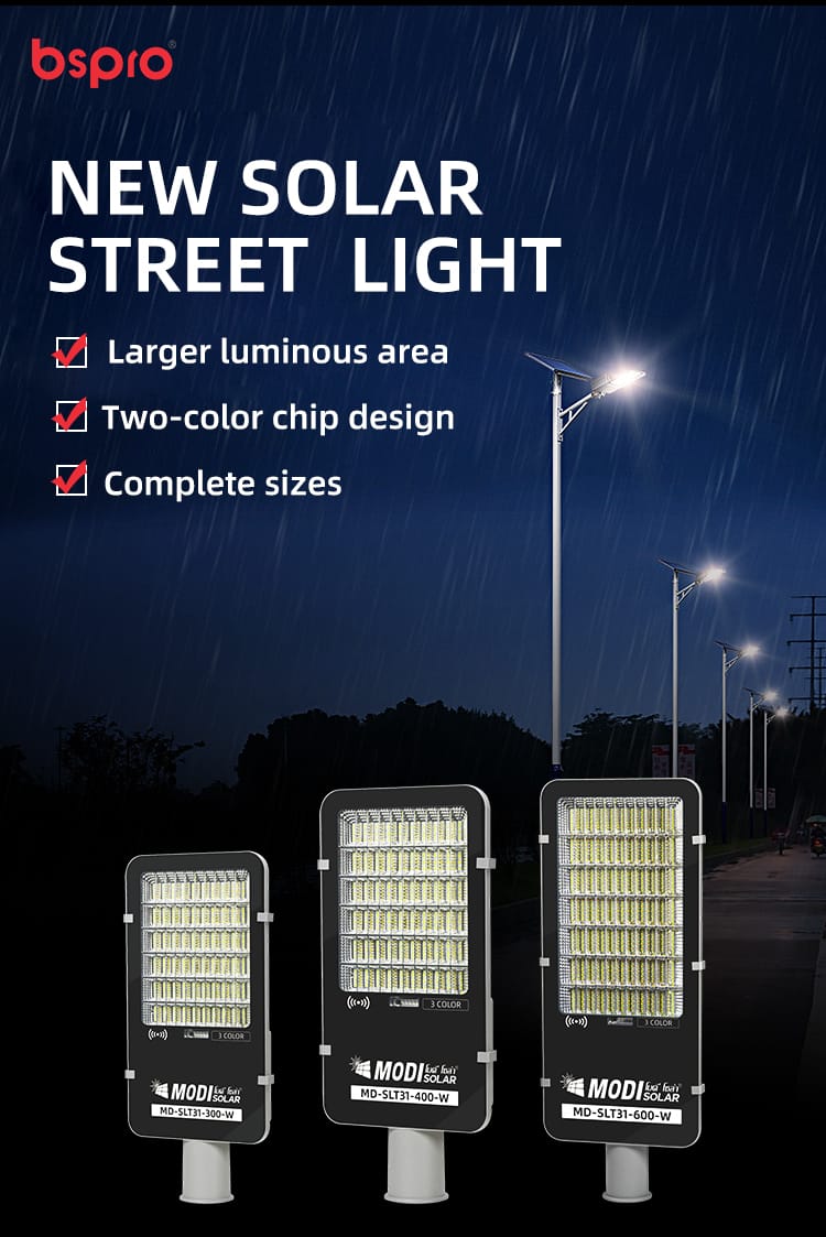 MD-SLT31 high lumen outdoor solar street light poster