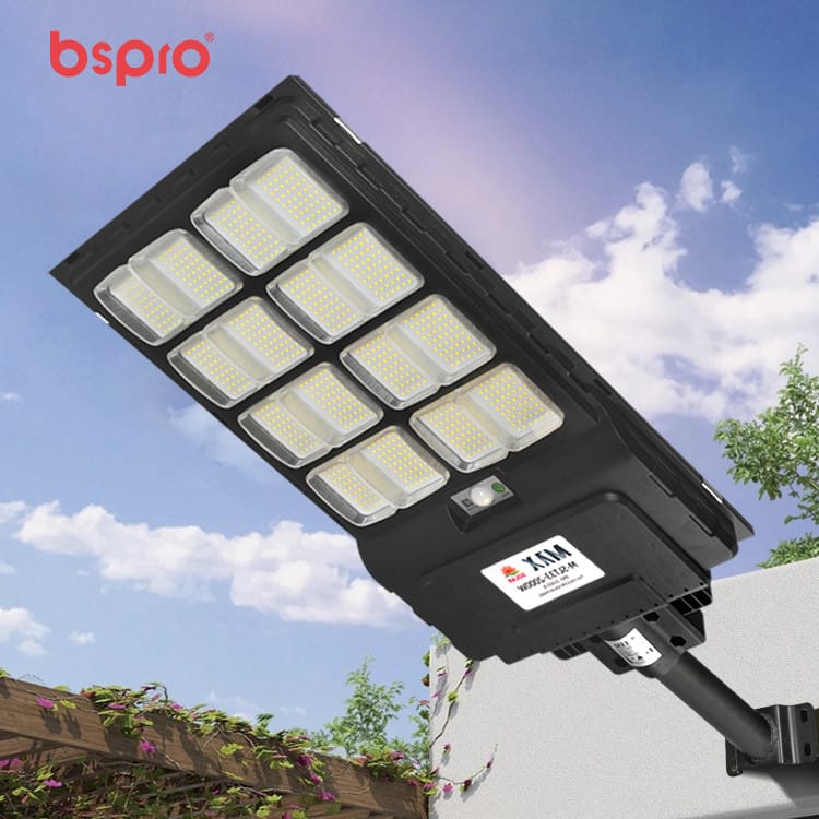LED streetlight mounted on wall