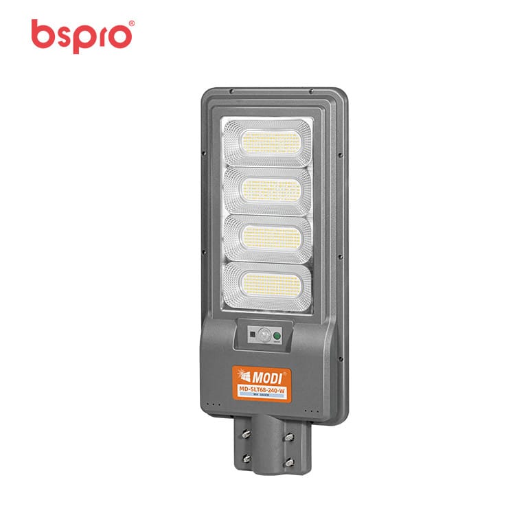 LED street light with multiple panels