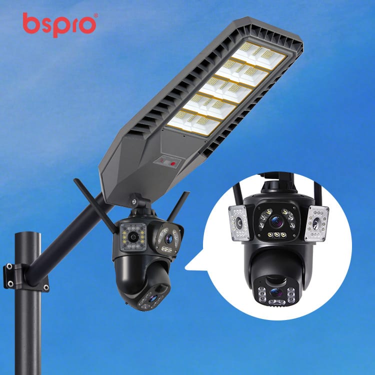 MD-SLT85-JK Solar Street Light All in One 4G Camera 4G Camera Module Detail