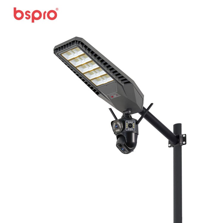 MD-SLT85-JK Solar Street Light All in One 4G Camera Installed on Pole Outdoor