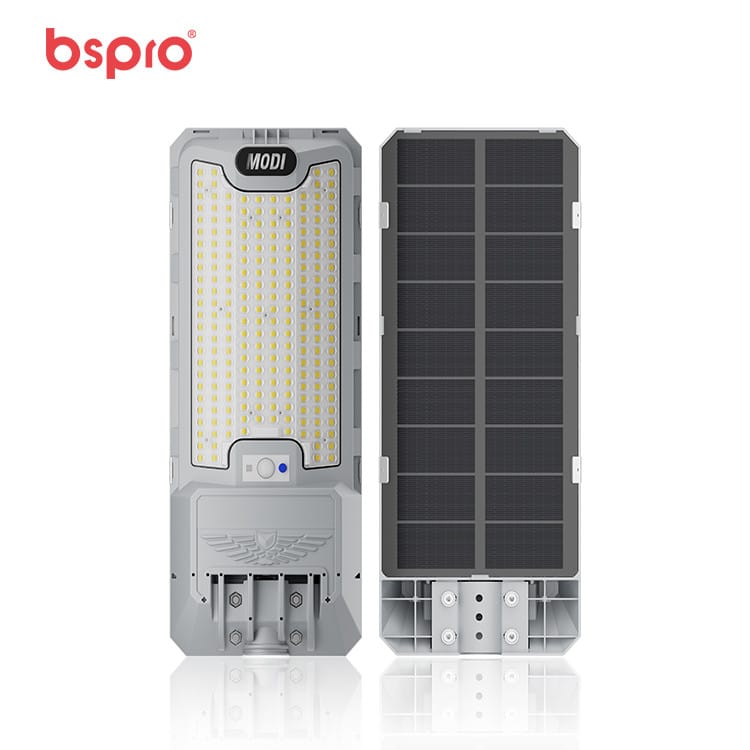 Solar-powered LED streetlight design