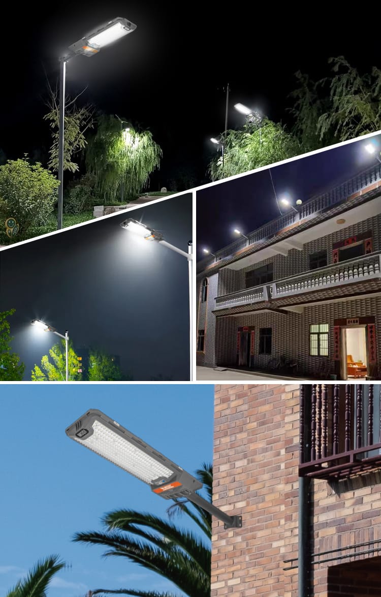 Various outdoor LED street lights