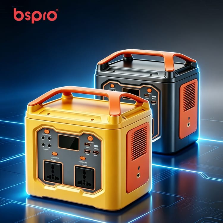 Portable power stations in two colors