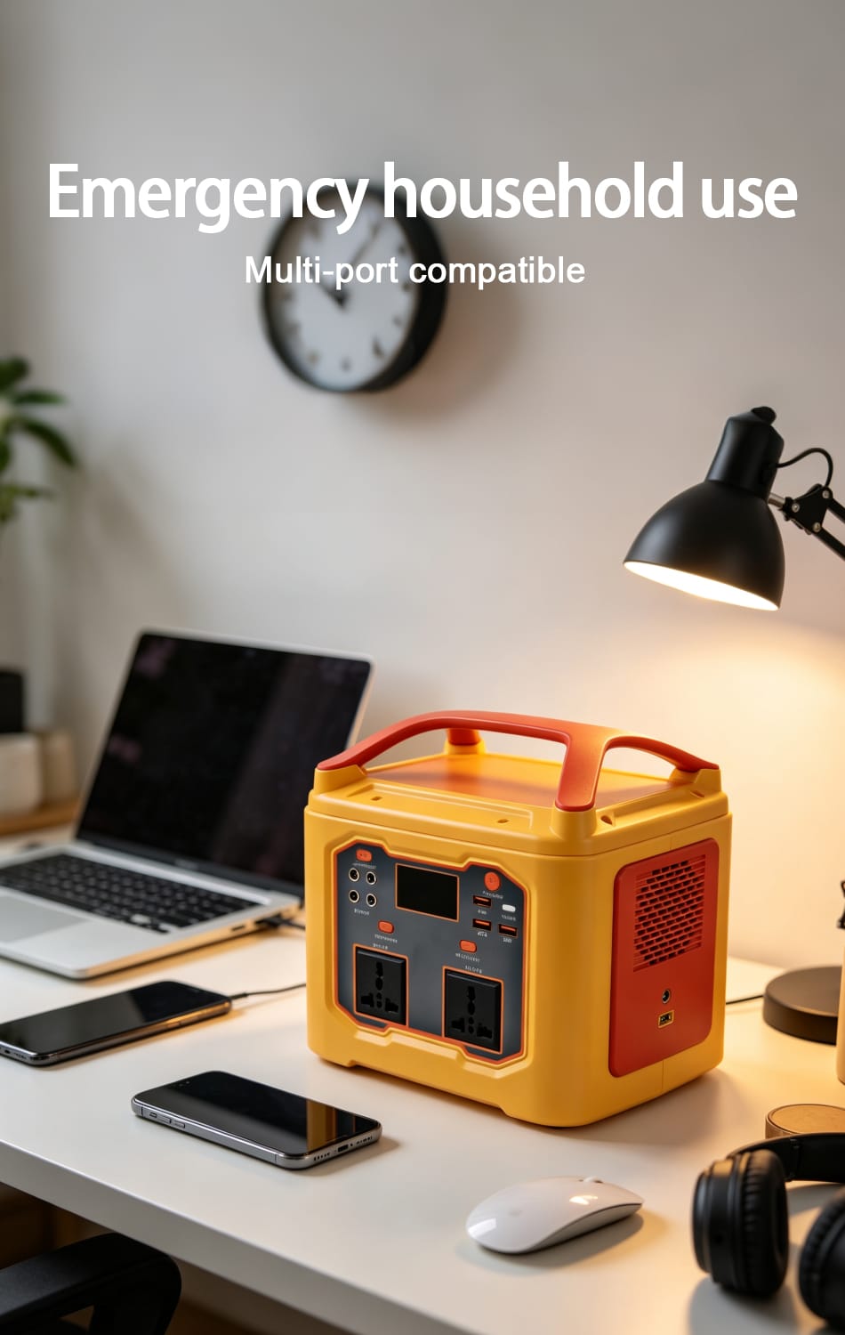 BS-BPV14-192WH-300W-2 portable solar power station poster