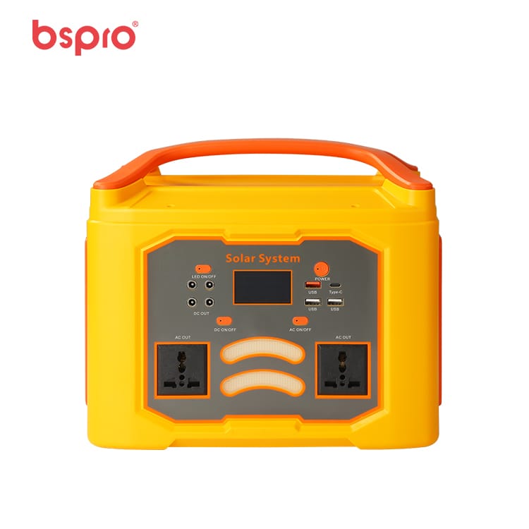 Portable yellow solar power generator