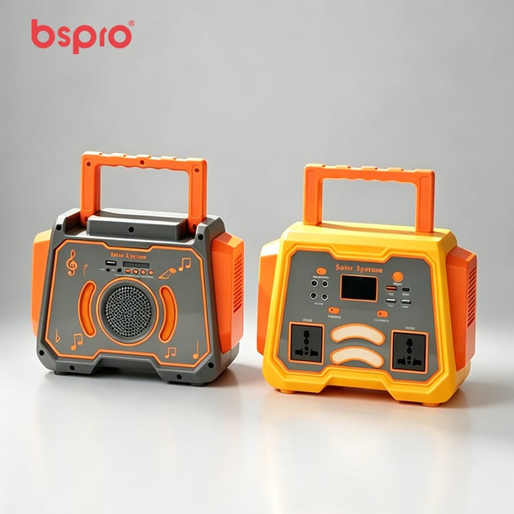 Colorful portable solar power system