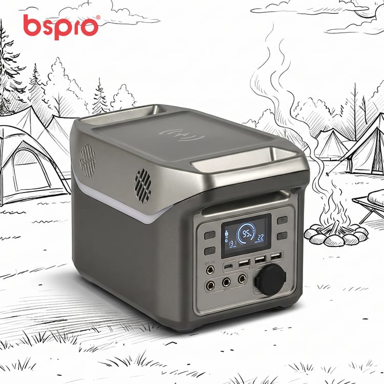 Portable power station for outdoor use