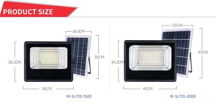M-FLT10 Solar Flood Light Parameter