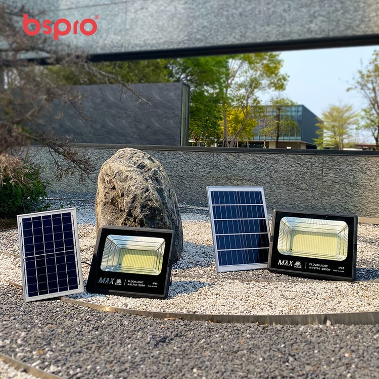 M-FLT10 Solar Flood Light 1500W 2000W Remote Control Outdoor Waterproof IP65 | bspro