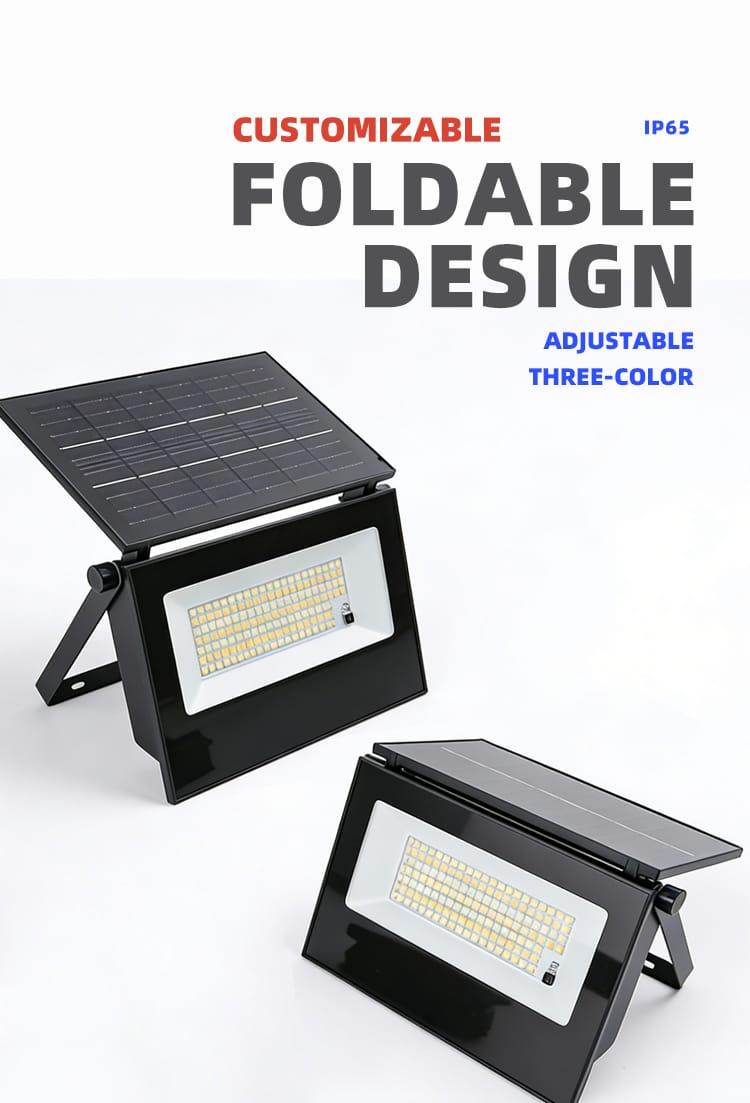 MD-FLT31 Solar Flood Light 100W 150W 200W