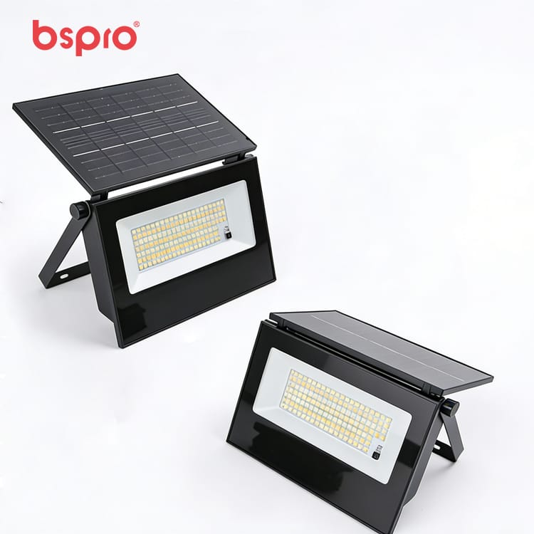 MD-FLT31 Solar Flood Light 100W 150W 200W Remote Control Outdoor Waterproof Foldable | bspro