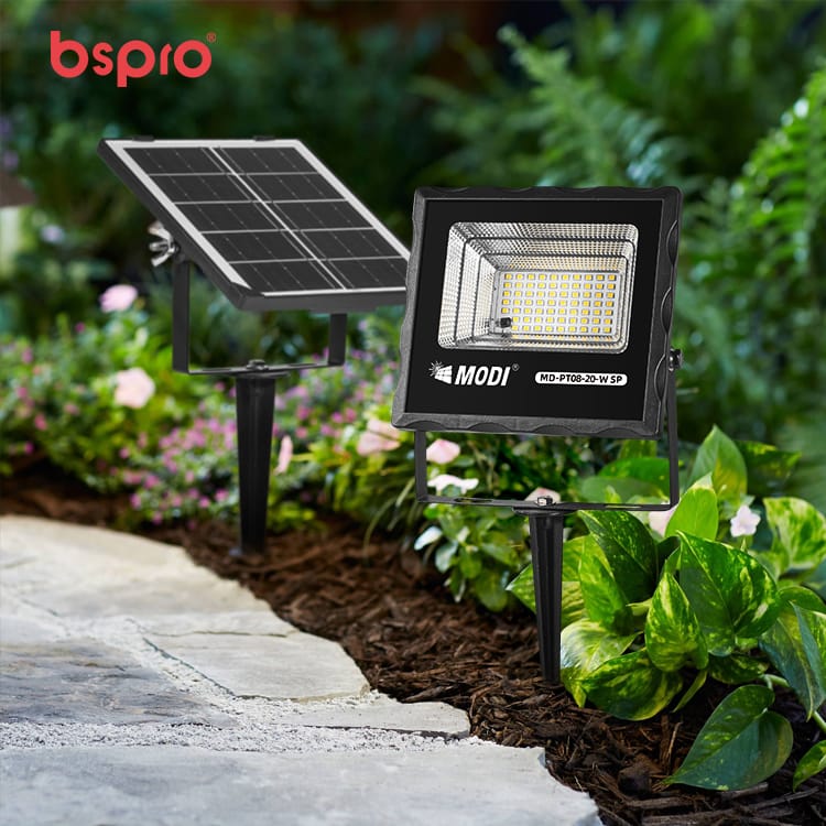MD-PT08-20-W Solar Flood Light Outdoor Waterproof IP65