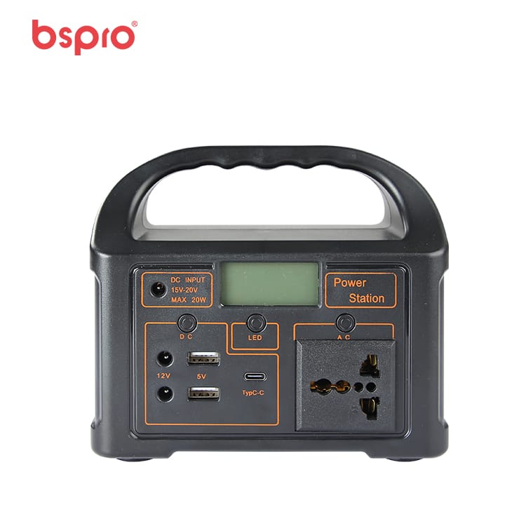 Portable power station with multiple outputs